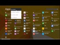 Windows 8.1 lesson 4 How to view all apps and programs