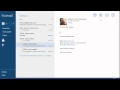 Windows 8.1 lesson 17 Using the mail app to read delete tranfer and make new messages