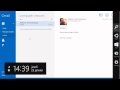 Windows 8.1 lesson 18 mail app manage folders keep inbox clean